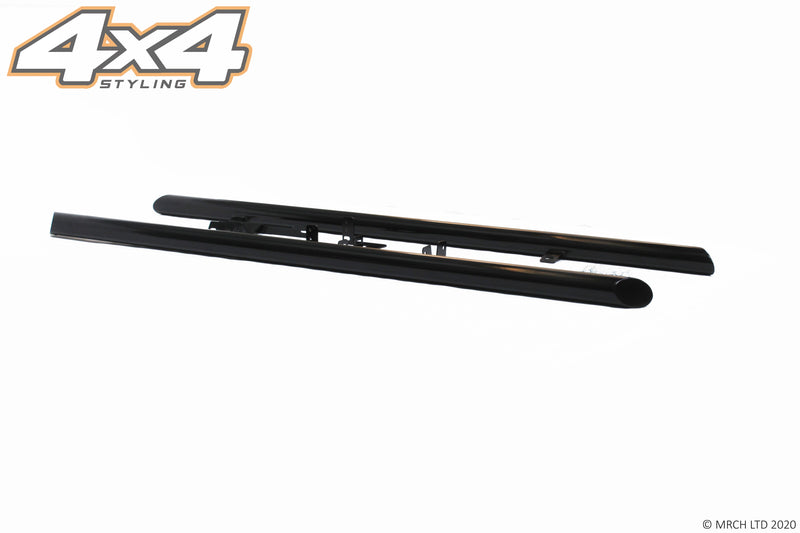 For Ford Transit MK6 MK7 2000 - 2013 SWB Black Side Steps Bars Set 3"