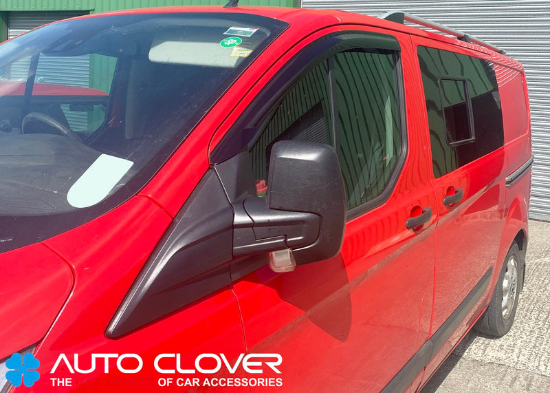 Auto Clover Wind Deflectors Set for Ford Transit Custom 2012+ (2 pieces)