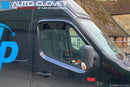 Auto Clover Wind Deflectors Set for Renault Master 2010+ (2 Pieces)
