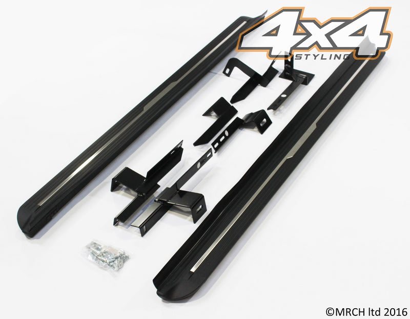 For Land Rover Discovery 3 & 4 Side Steps Running Boards Set - Type 2