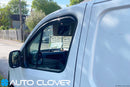 Auto Clover Wind Deflectors Set for Vauxhall / Opel Vivaro MK2 2015 - 2019 2pc