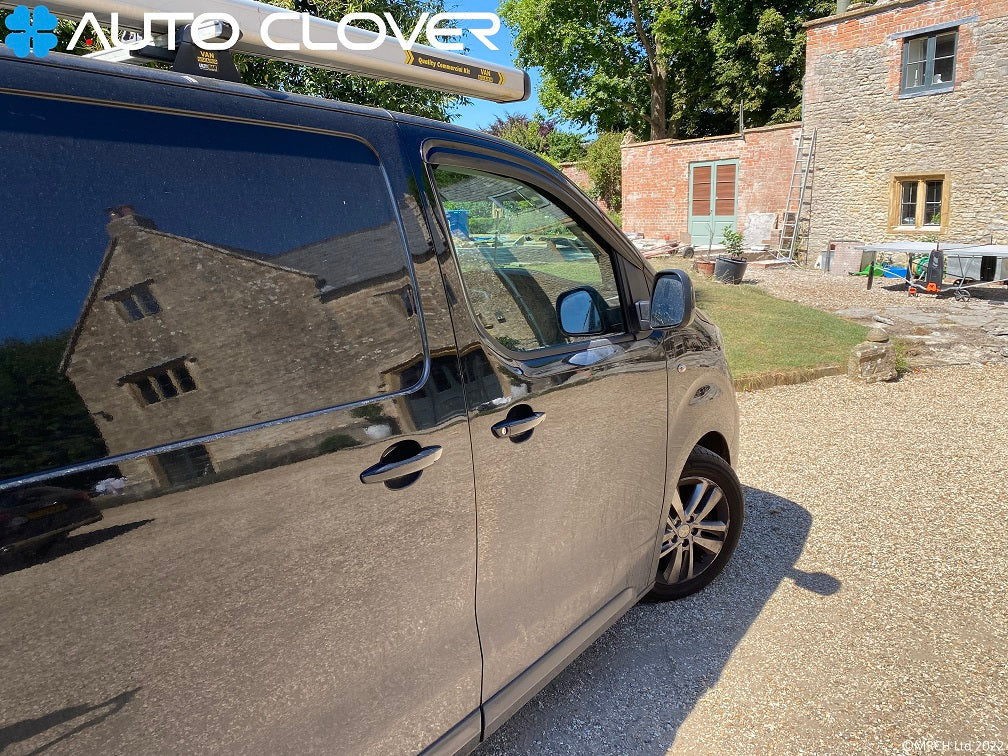 Auto Clover Wind Deflectors Set for Toyota C-HR 2016+ (4 pieces)