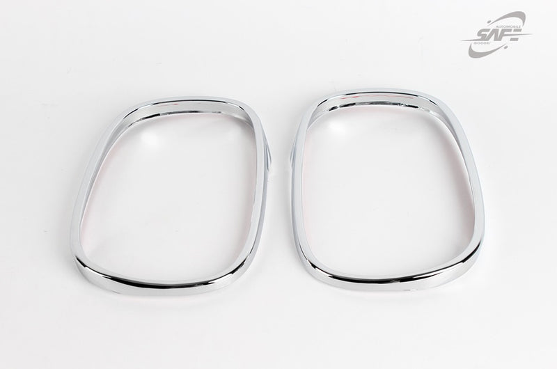For Ssangyong Rexton 2003 - 2013 Chrome Door Wing Mirror Rings Trim Set