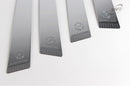 For Kia Cee'd 2007 - 2011 Chrome B Pillar Cover Trim Set CEED