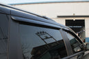 Auto Clover Wind Deflectors Set for Kia Sedona 2006 - 2014 (4 pieces)
