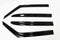Auto Clover Wind Deflectors Set for Kia Soul 2009 - 2013 (4 pieces)