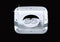 Auto Clover Chrome Fuel Cap Cover Trim for Kia Sorento 2003 - 2009