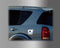 Auto Clover Chrome Fuel Door Cover Trim for SsangYong Rexton 2003 - 2013