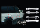 Auto Clover Chrome Door Handle Covers Trim Set for Hyundai Terracan 2001 - 2007