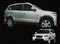 Auto Clover Chrome Wheel Arch Trim Cover Set for Hyundai Santa Fe 2007 - 2009