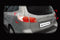 Auto Clover Chrome Tail Light Covers Trim Set for Hyundai Santa Fe 2007 - 2009