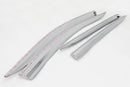 Auto Clover Chrome Wind Deflectors Set for Isuzu D-MAX 2012 - 2020 (4 pieces)