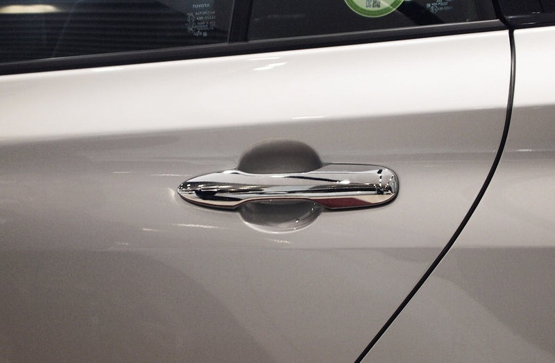 Auto Clover Chrome Exterior Door Handle Covers Trim for Toyota Prius 2016+