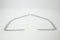 Auto Clover Chrome C Pillar Cover Trim Set for Kia Carens 2013+