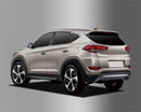 Auto Clover Chrome C Pillar Trim Set for Hyundai Tucson 2015 - 2020