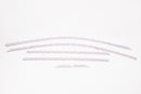 Auto Clover Chrome Side Window Top Frame Trim Set for Hyundai Tucson 2015 - 2020