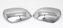 Auto Clover Chrome Wing Mirror Cover Trim Set for Kia Rio 2012 - 2016