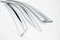 Auto Clover Chrome Wind Deflectors Set for Audi A6 2011 - 2018 (6 pieces)