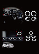 Auto Clover Chrome Interior Styling Set for Chevrolet Spark 2013 - 2015