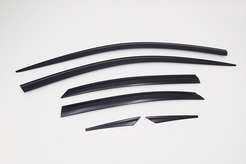 Auto Clover Premium Wind Deflectors Set for Lexus NX 2014 - 2021 (6 pieces)