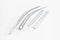 Auto Clover Chrome Wind Deflectors Set for Hyundai Tucson 2015 - 2020 (6 pieces)