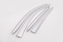 Auto Clover Chrome Wind Deflectors Set for Opel Karl (4 pieces)