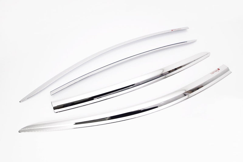 Auto Clover Chrome Wind Deflectors Set for Honda HR-V 2014 - 2020 (4 pieces)