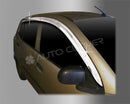 Auto Clover Chrome Wind Deflectors Set for Hyundai i10 2007 - 2013 (4 pieces)