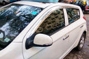 Auto Clover Chrome Wind Deflectors Set for Hyundai i20 2008 - 2014 (4 pieces)