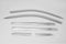Auto Clover Chrome Wind Deflector Set for Ssangyong Rexton G4 2018+ (6 pieces)