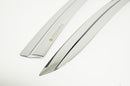 Auto Clover Chrome Wind Deflectors Set for Mazda 2 2014+ (4 pieces)