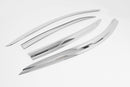 Auto Clover Chrome Wind Deflectors Set for Mazda 3 2014 - 2018 (4 pieces)