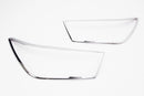 Auto Clover Chrome Headlight Lamp Trim Set for Ssangyong Tivoli 2014 - 2019