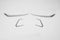 Auto Clover Chrome Front Lights Trim Set for Hyundai Kona 2017 - 2020