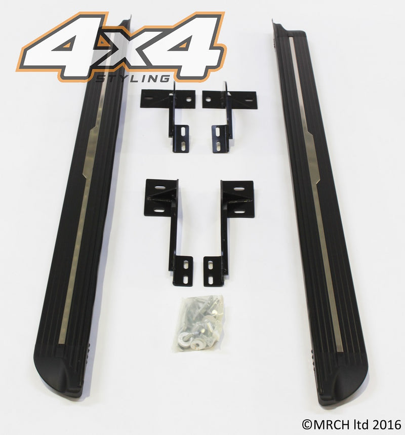EU AUTO PARTS LTD Black OEM-Style Running Boards / Side Steps For Land Rover Freelander 2 (2006-2014) – Pair