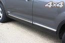 Auto Clover Chrome Side Door Trim Set for Kia Sorento 2010 - 2014
