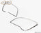 Auto Clover Chrome Headlight Surround Trim Set for Kia Sportage 2009 - 2010