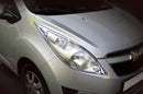 Auto Clover Chrome Head Light Surrounds Trim Set for Chevrolet Spark 2010 - 2015