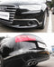 Auto Clover Chrome Front and Rear Bumper Trim Set for Audi A6 2011 - 2018
